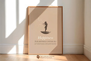 Happiness is Within - Printable, a Decorative Illustration by BloomToLife By Dona (Thumbnail 1 of 6)