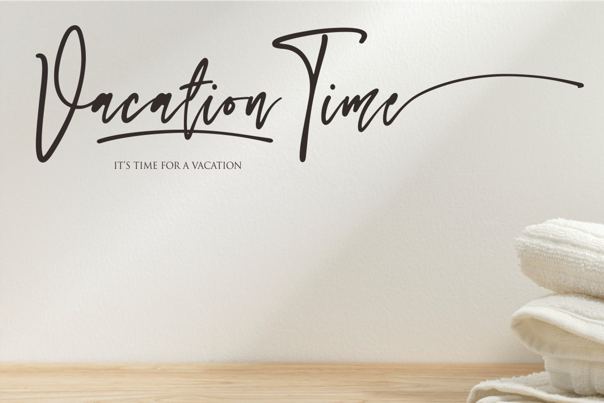 Lampard Signature, a Script Font by NJ Studio (Photo 2 of 8)