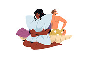 Toxic relationships concept set, a Person Illustration by PaperTrident (Thumbnail 3 of 7)