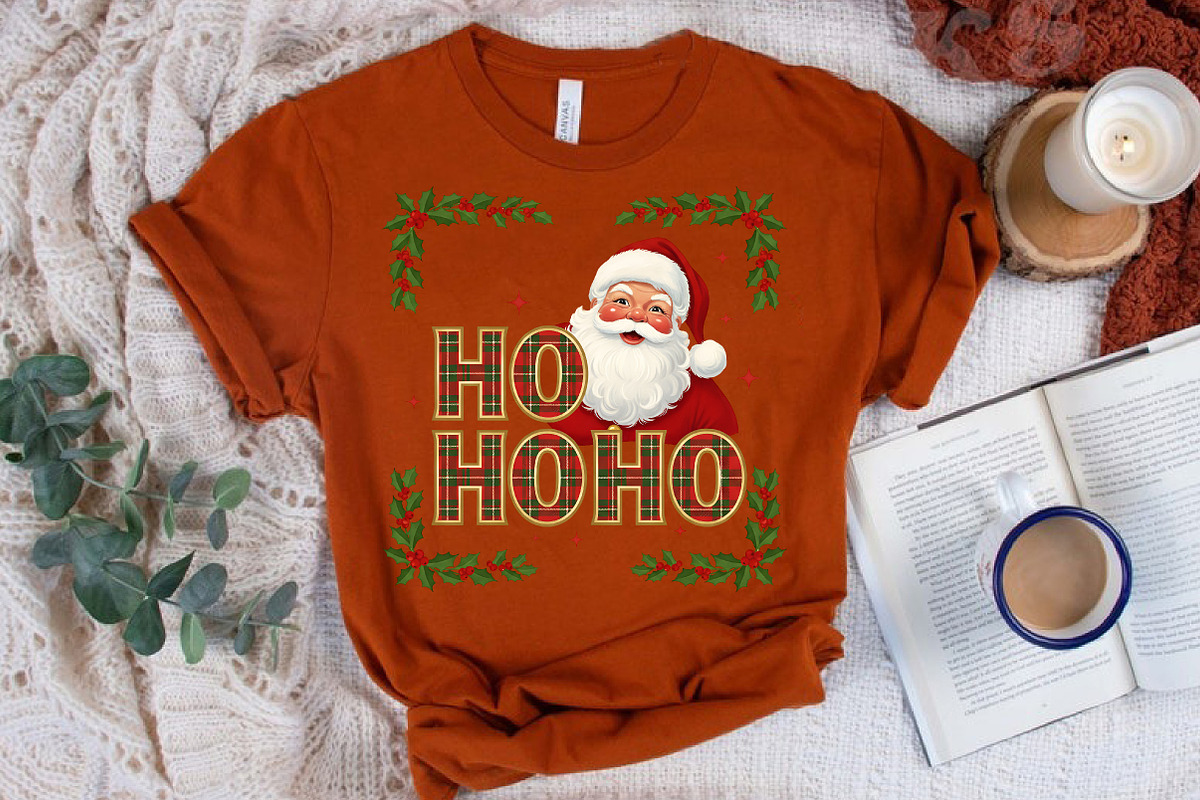 Ho Ho Ho Christmas with Santa Png, an Illustration by Libby Wishes (Photo 3 of 8)