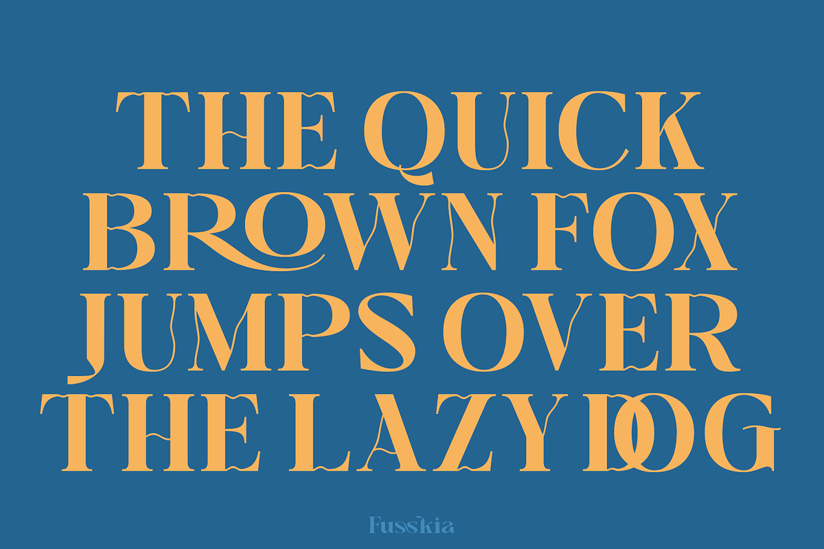 Fusskia - Display Serif, a Serif Font by TypeClassHeroes (Photo 15 of 15)
