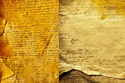 Distressed Writing Digital Papers, a Background Graphic by BonaDesigns (Thumbnail 4 of 5)
