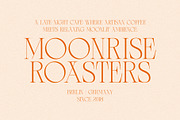 Monarque - Elegant & Chic Serif, a Serif Font by Mikhail Kitsune (Thumbnail 2 of 8)