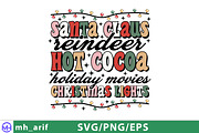 Santa Claus Reindeer Hot Cocoa Holid, a Graphic by mh_arif (Thumbnail 1 of 4)