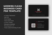 Modern Clean Business Card, a Business Card Template by Saman Osama (Thumbnail 3 of 5)