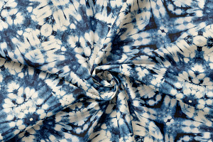 Shibori Tie-dye Seamless Pattern