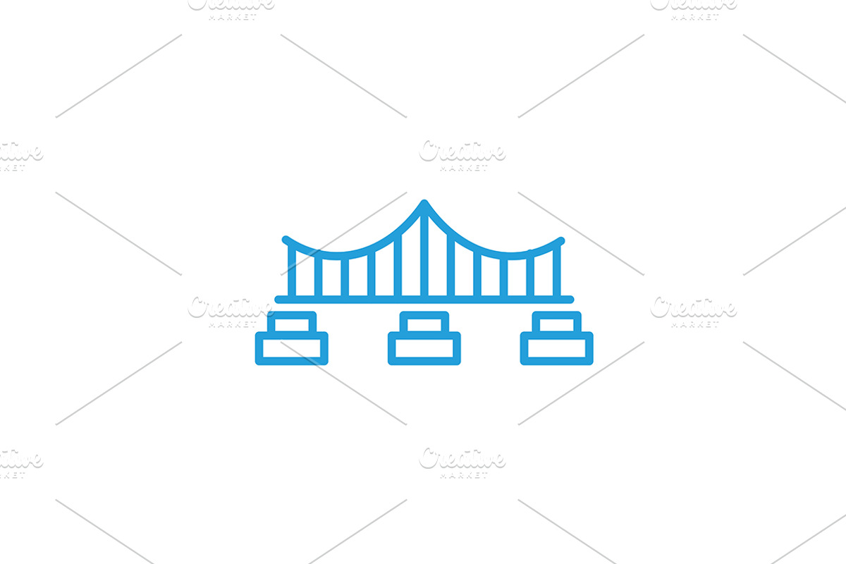 20 Logo Bridge Templates Bundle, a Branding & Logo Template by Friendesigns (Photo 6 of 21)