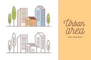 Urban area line art, an Object Illustration by Good Studio (Thumbnail 1 of 3)