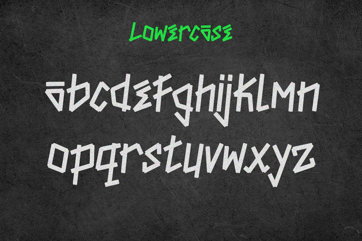 Denjasa Rocks Decorative Font, a Handwritten Font by ENATIVE (Photo 3 of 5)
