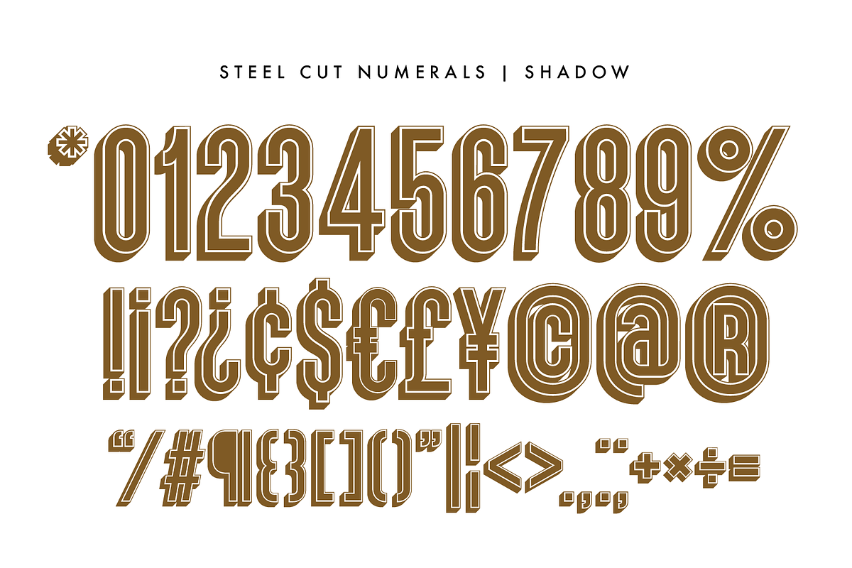 The Numerals Collection, a Handwritten Font by Drew Melton (Photo 18 of 18)