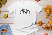 Bicycle SVG, a Transportation Illustration by Awieee1 (Thumbnail 2 of 3)