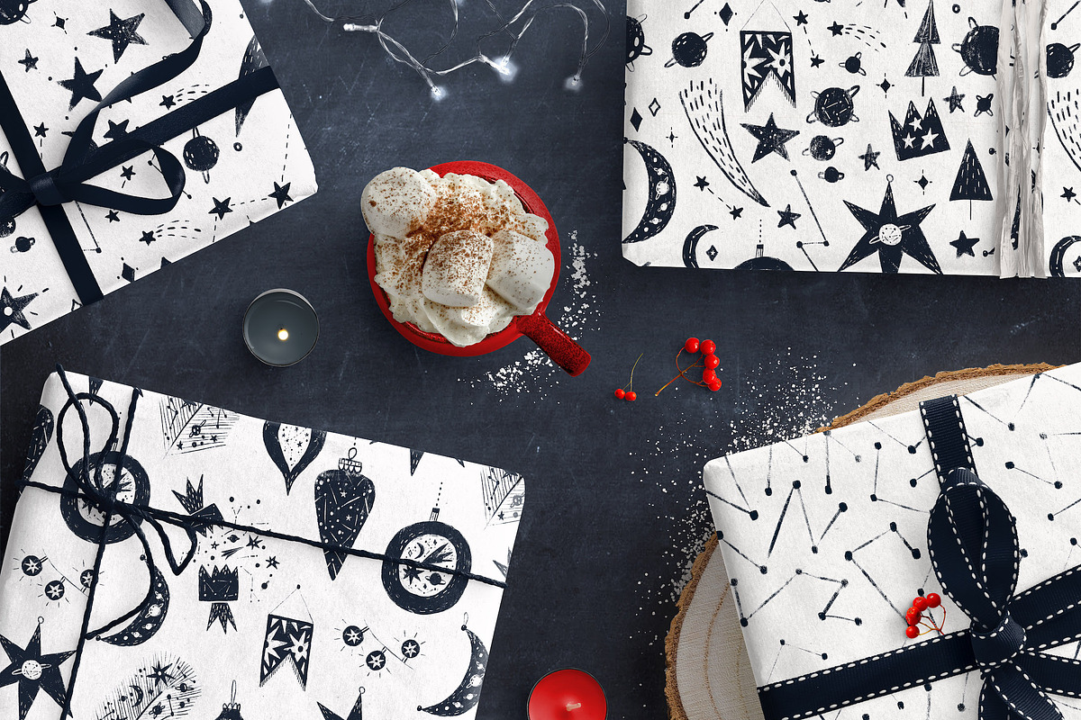 Starry Christmas Night | COLLECTION, an Object Graphic by Daria Miazhevich (Photo 9 of 10)