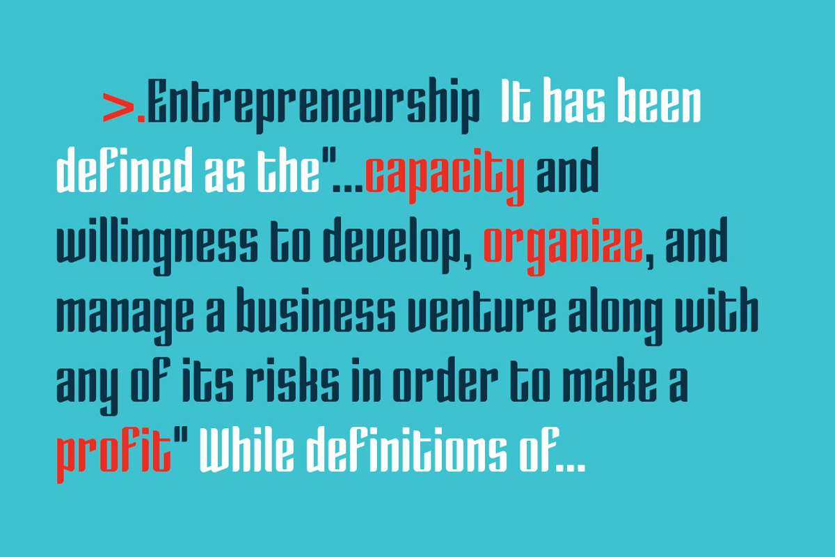 Enza Bold, a Sans Serif Font by Neo Type Foundry (Photo 10 of 10)