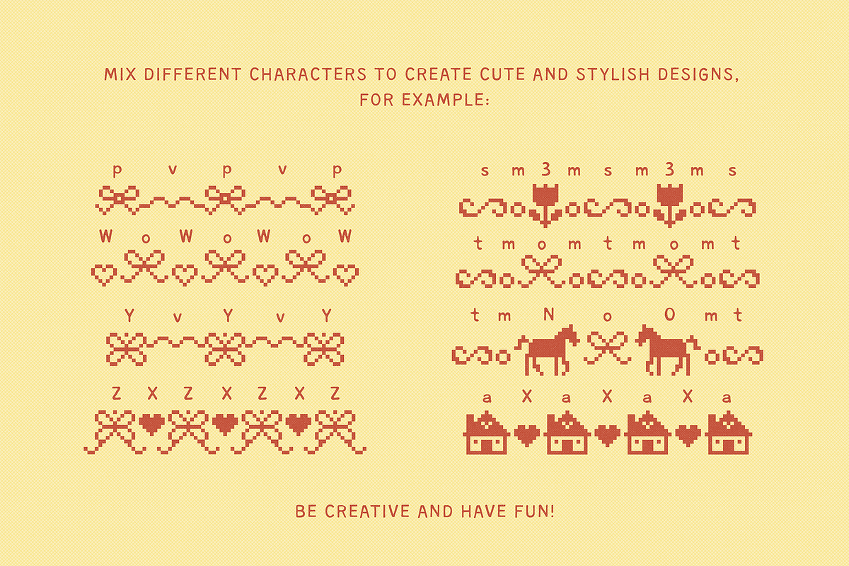 PIXIE PROMISE | CUTE PIXEL FONT, a Blackletter Font by Maria Feliz Fonts (Photo 9 of 10)
