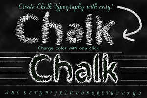 Photoshop Brushes Chalk & Styles