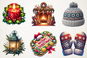 Cozy Christmas Sublimation Designs, an Illustration by RobertsArt (Thumbnail 6 of 7)