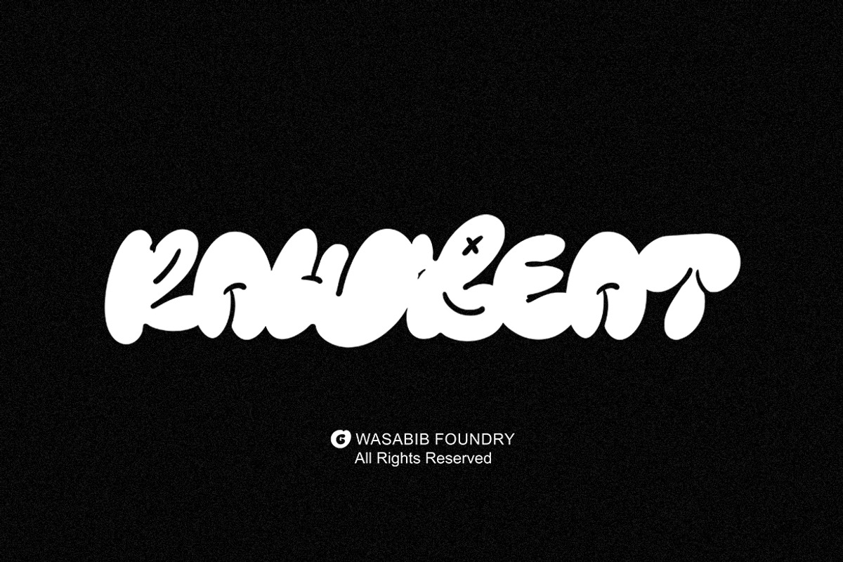 Rawbeat, a Handwritten Font by Wasabib Studio (Photo 1 of 9)