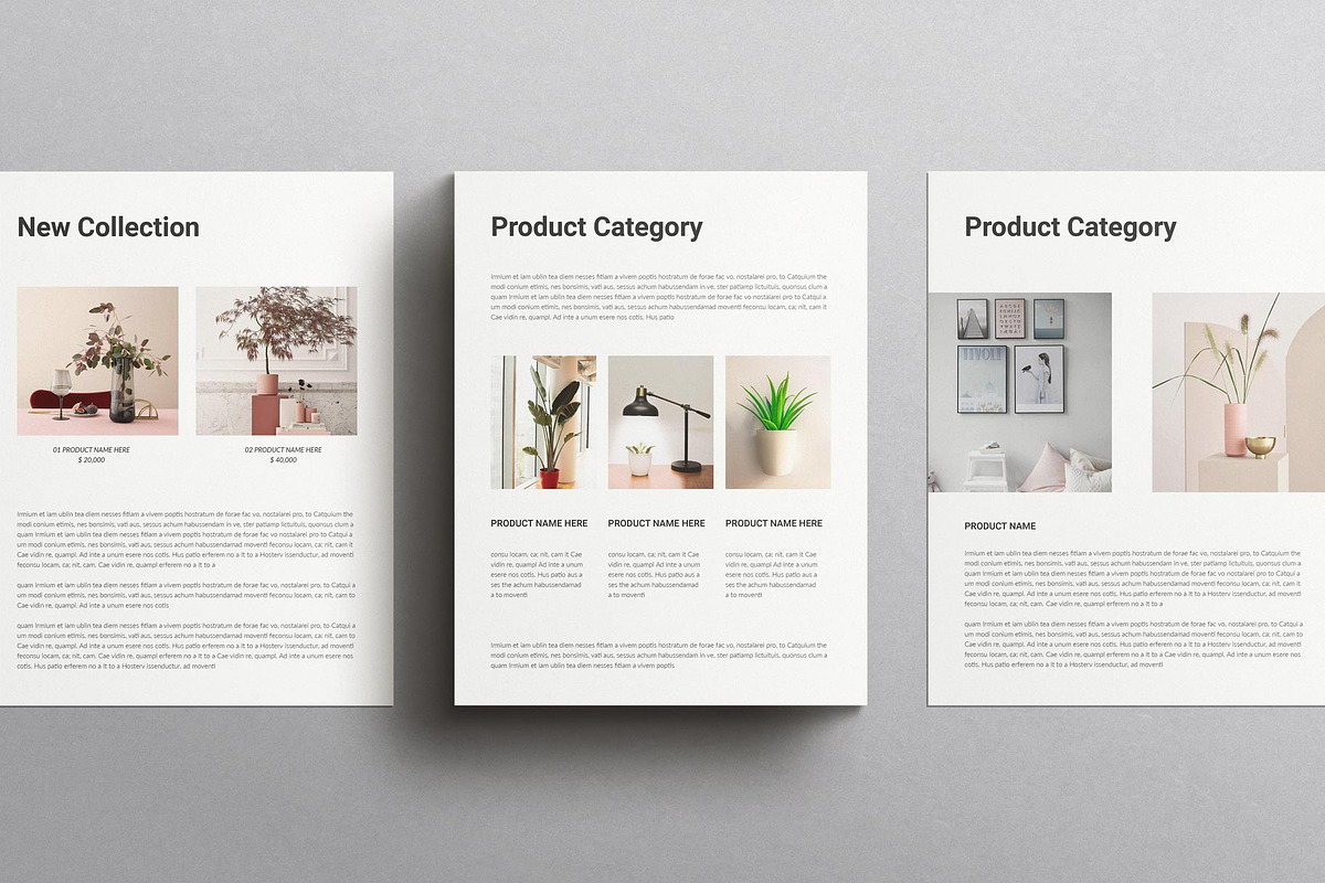 Product Catalog Template, a Brochure Template by