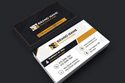 Monochrome Business Card PSD, a Business Card Template by Mohammad Sarfaraz (Thumbnail 4 of 7)