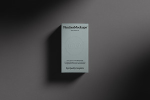 Embossed Box Mockup PMBM21