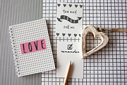 Over 150 Handmade doodles BUNDLE, a Decorative Illustration by Andrea De Oliveira (Thumbnail 9 of 10)