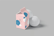 Juice Milk Packaging Box Mockup, a Packaging Mockup by megostudi0 (Thumbnail 3 of 6)