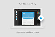 Invoice Business Template ProBiz, a Stationery Template by artbart (Thumbnail 7 of 8)