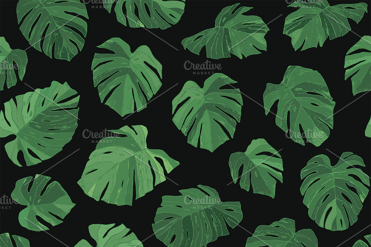 Flamingo in the Palm Leaves, a Pattern Graphic by GooseFrol (Photo 15 of 23)