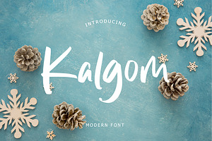 Kalgom Modern Font