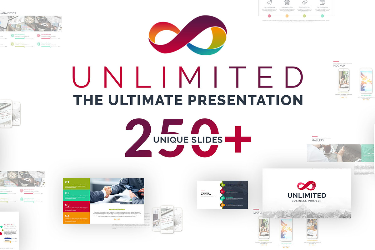 Unlimited Business Project Asset, a Presentation Template by Digitcase x Wealthwells (Photo 1 of 26)