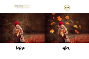 +83 Autumn Leaves Overlays, a Layer Style Add-On by CreativePresets.com (Thumbnail 11 of 16)