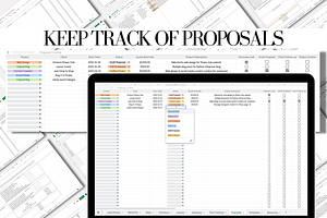 Google Sheets Freelance Planner