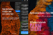 Plumage Atelier. Procreate Brushes, a Brush Add-On by Eldar Zakirov's (Thumbnail 14 of 25)