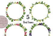 Cute watercolor animals Design Set, an Animal Illustration by Xenia_Art (Thumbnail 4 of 14)