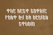 Magical Sains - Blackletter Font, a Blackletter Font by QR Design Studio (Thumbnail 3 of 7)