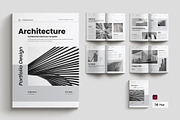 Architecture Portfolio Layout, a Brochure Template by Cleffon_Graphic_Studio (Thumbnail 1 of 6)