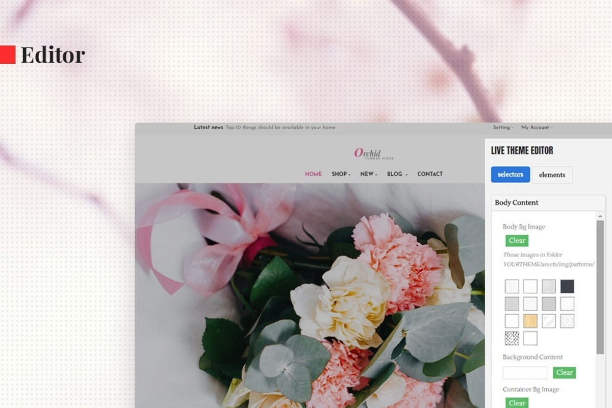 Leo orchid, a Bootstrap Template by LeoTheme (Photo 3 of 8)
