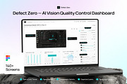 Defect Zero AIVision Quality Control, an UI Kit Template by Creative Perspective (Thumbnail 1 of 7)