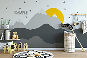 KIDS WALL & FRAMES Mockup Bundle - 2, a Print Template by Yuri-U (Thumbnail 6 of 43)