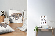 Watercolor ICE AGE collection, an Animal Illustration by Ekaterina Glazkova (Thumbnail 9 of 9)
