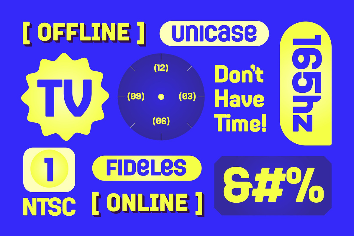 Slunkyn, a Sans Serif Font by graphicook (Photo 8 of 10)