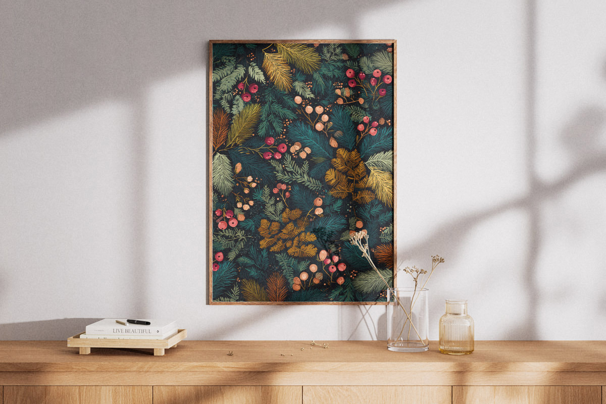 Boho Botanical Wall Art Mega Bundle, a Poster Template by Pixeness Studio (Photo 4 of 10)