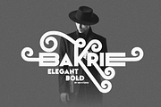 Bakrie | Stylish Bold Typeface, a Font by 160 Studio (Thumbnail 1 of 11)