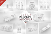 09 Clear Container Packaging Mockups, a Cups & Container Mockup by INCDesign (Thumbnail 1 of 17)