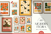 Modern Flora. 3 | Wall Art Creator, an Object Graphic by Leleka.Store (Thumbnail 1 of 19)