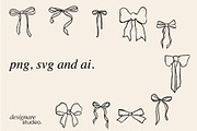 Coquette Ribbons Part 2, a Decorative Illustration by ginni illustrations (Thumbnail 4 of 4)