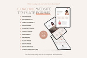 Wix Template Coaching Wix Website, a Wix Template by vectorocean (Thumbnail 3 of 11)