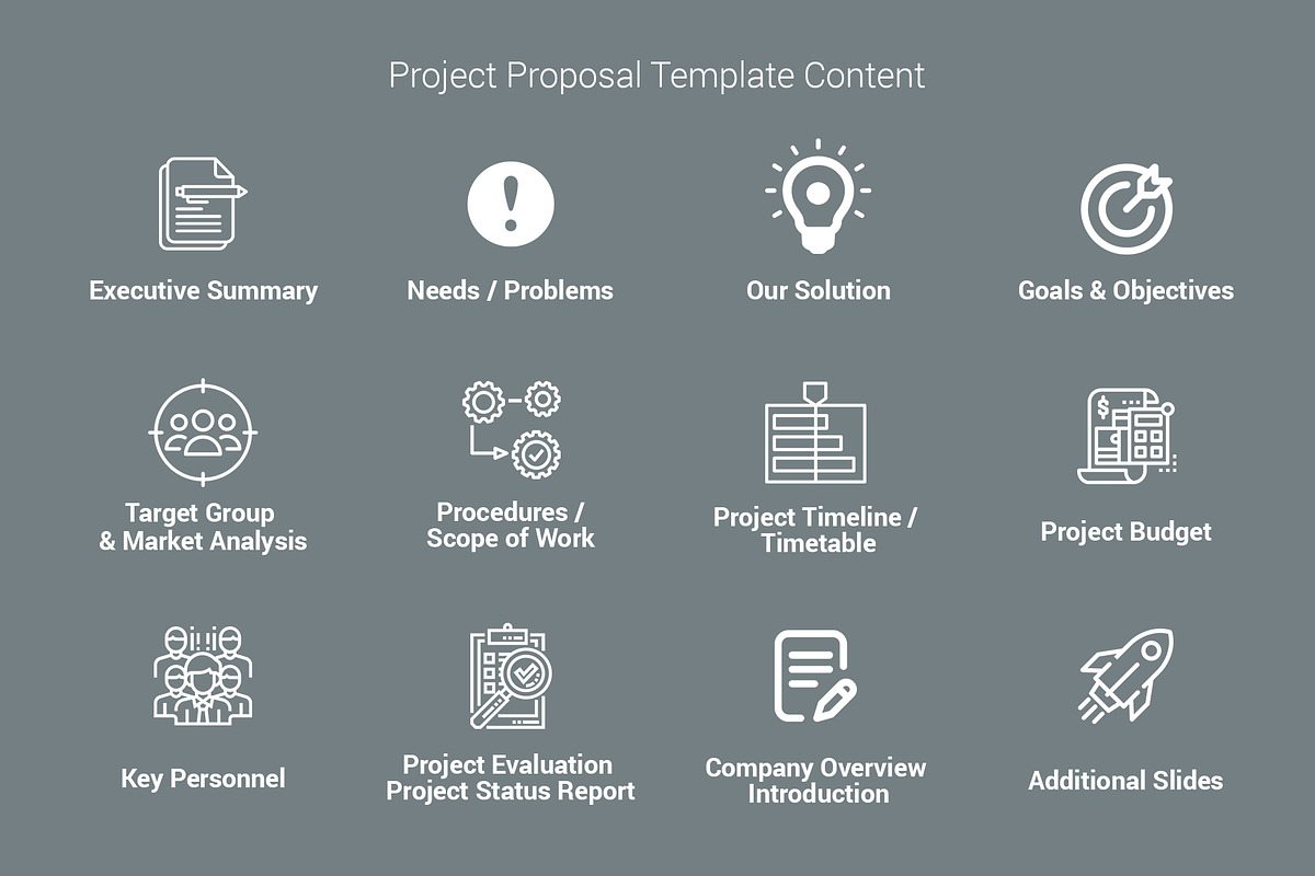 Project Proposal PowerPoint Template, a Presentation Template by SlideSalad (Photo 5 of 34)