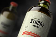 Beer Bottle Mockup, a Packaging Mockup by AY Mock-Ups (Thumbnail 1 of 11)