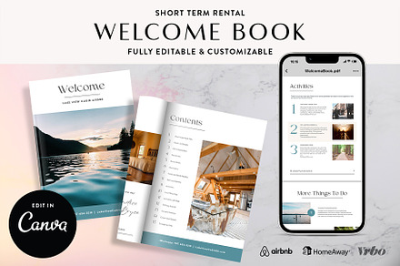 Airbnb ShortTerm Rental Welcome Book
